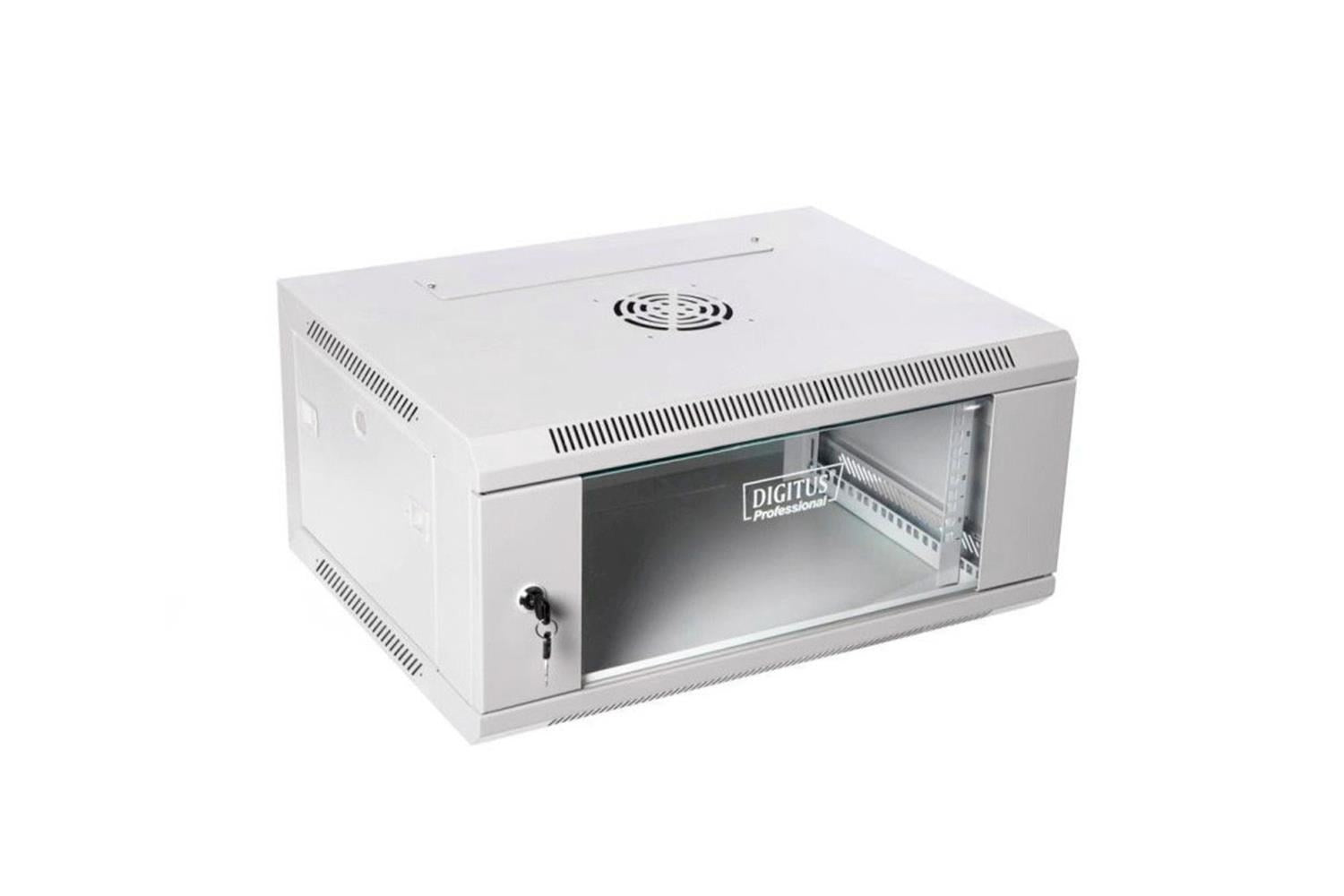 Digitus DN-W19 06U/450 Rack Cabinet Wall Mounted Light Grey