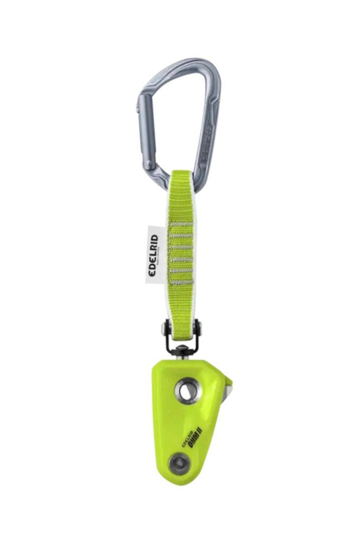 Edelrid Ohm II Belay Device Oasis 738290001380 with Assisted Braking Resistor