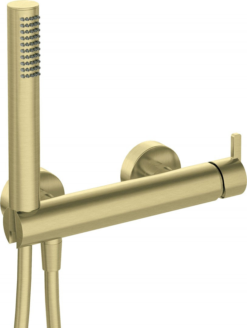 Deante Shower Faucet with Shower Set Wall-Mounted Gold BQS R41M