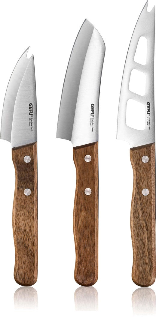GEFU CAVINA Cheese Knife Set (3 Knives) | Model G-13858