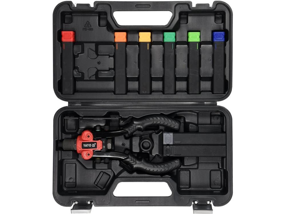 YATO Rivet Kit for Sizes 2.4-6.4 mm 2761 g 375 mm x 216 mm x 83 mm YT-36091