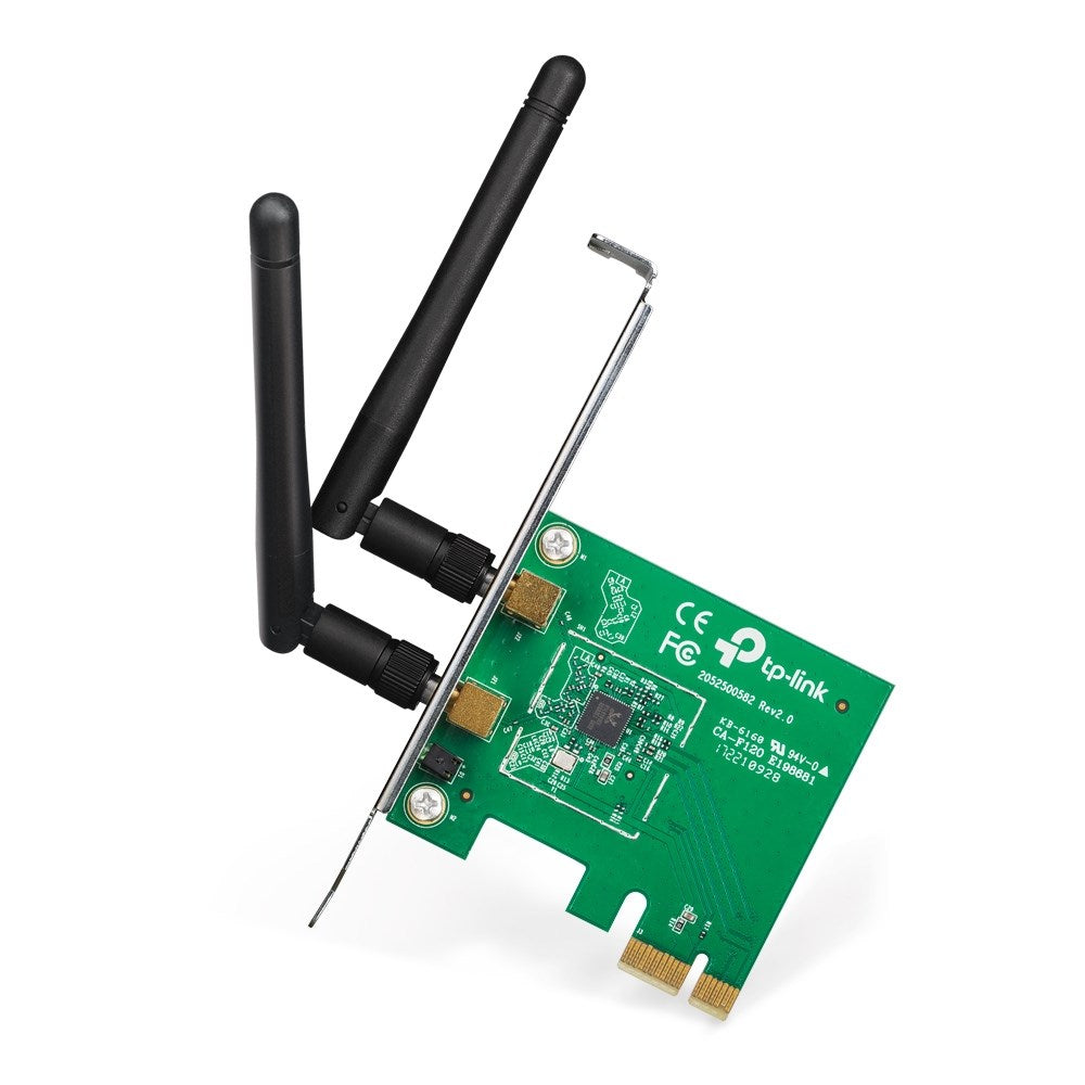 TP-LINK Network Card TL-WN881ND, Internal WLAN, 300 Mbit/s, PCI Express, 210 g