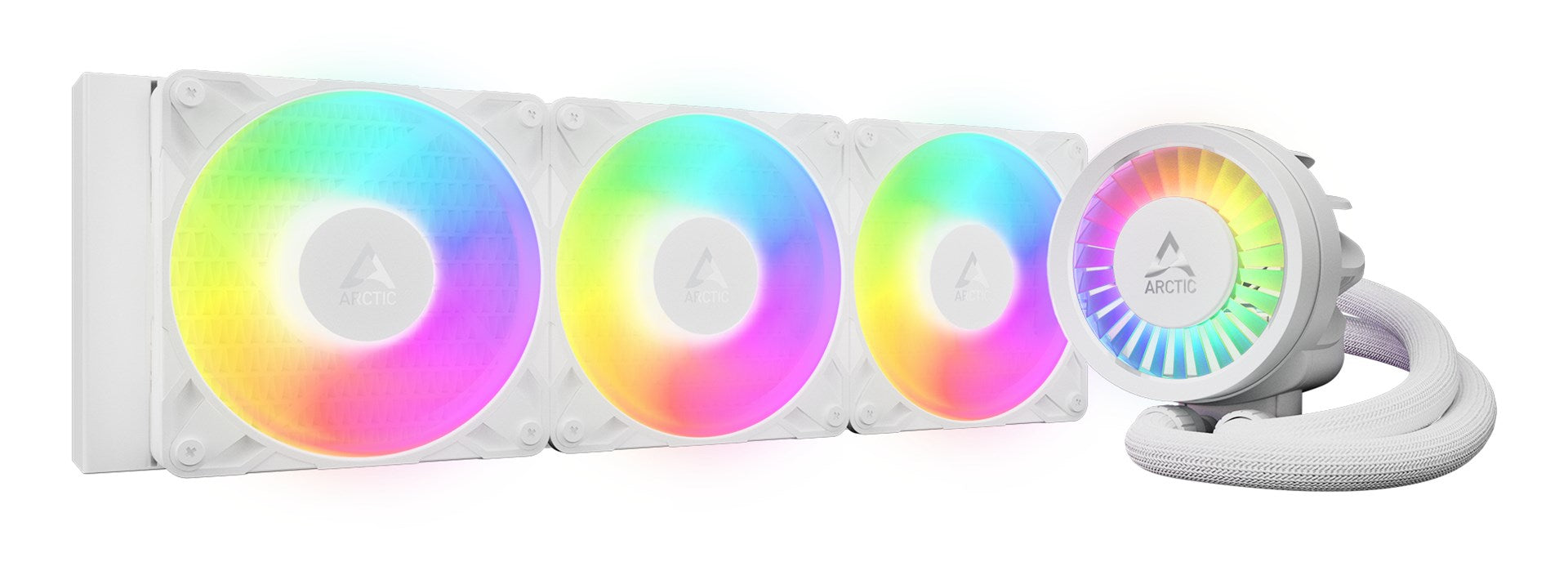 Arctic Liquid Freezer III PRO 360 ARGB White- AiO-Wasserkühlung - AMD Sockel AM4 (Ryzen) - AMD Sockel AM5 (Ryzen Zen4) (ACFRE00188A)