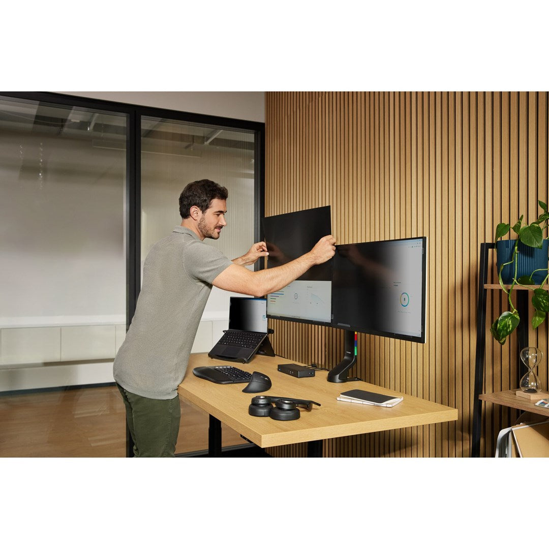 Kensington High Clarity Privacy Screen Filter - 2-way, removable for 24" screens 16:9 (HC240A1610E)