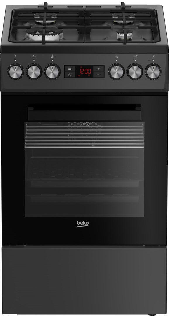Beko Freestanding Cooker FSM 51330 DAOT 4 Gas Zones 2100W Stainless Steel