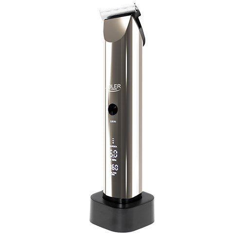 Adler Hair Clipper Silver 60W 5 Speeds Rechargeable AD 2834