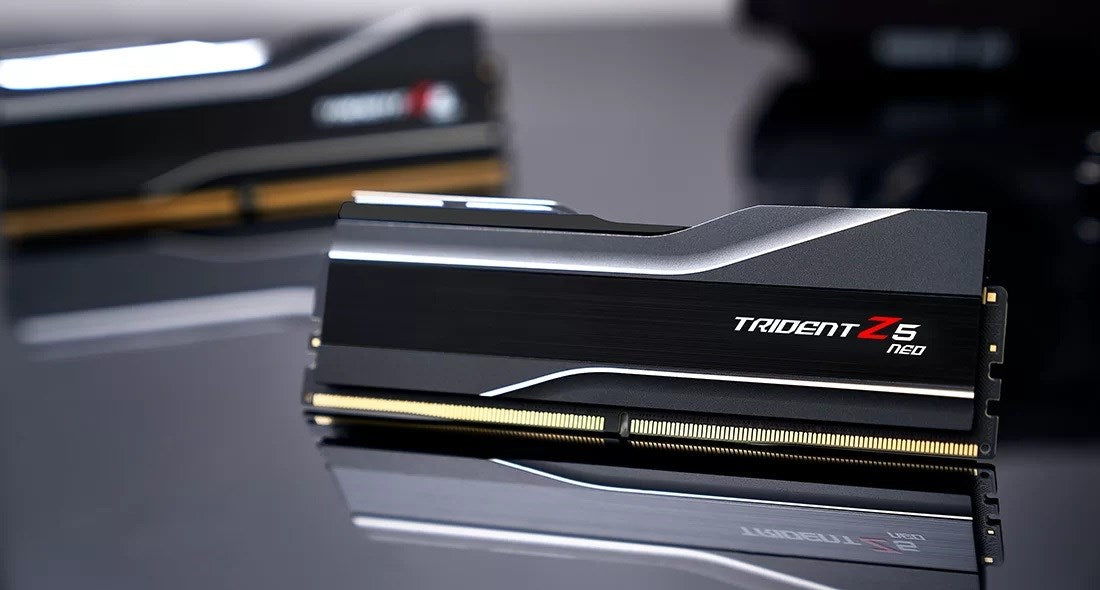 G.Skill Trident Z5 Neo 32GB DDR5 6000MHz Kit 2x16GB DIMM 288-PIN CL32 (F5-6000J3238F16GX2-TZ5N) PC5-48000