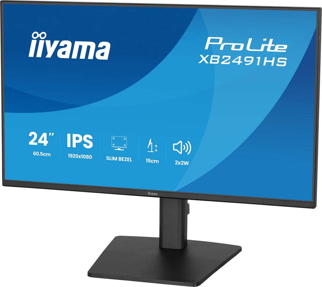 IIYAMA ProLite XB2491HS-B1 Computer Monitor 23.8" Full HD LCD Black