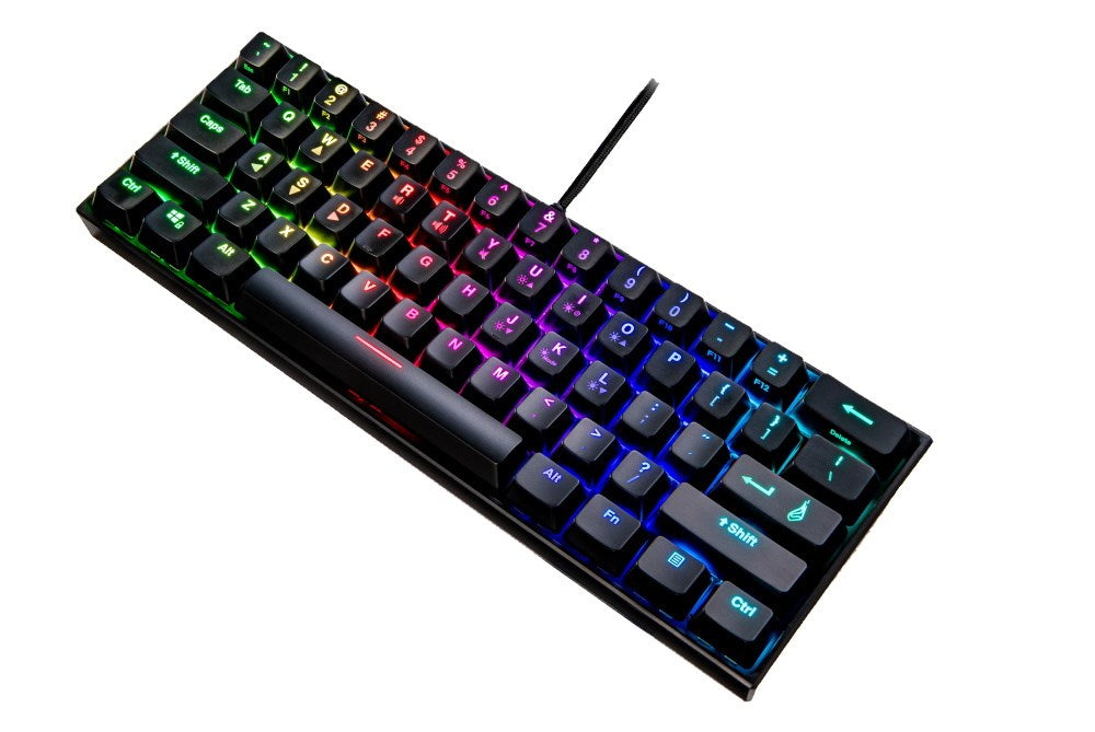 Surefire KingPin M1 Gaming Keyboard USB QWERTY US Black 48713