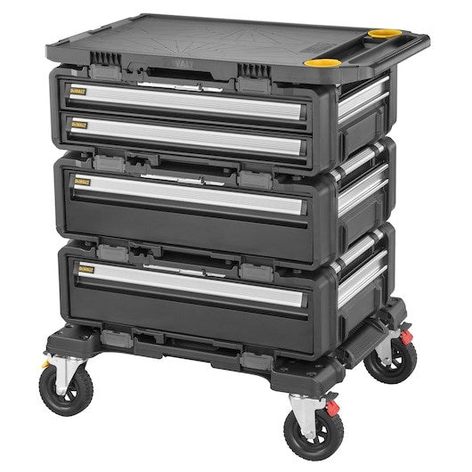 DeWALT DWST60510-1 ToughSystem 2.0 DXL 5-in-1 Mobile Workshop Kit - Versatile Tool Storage