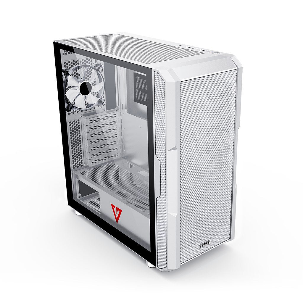 MODECOM AMIRANI ARGB Midi Tower White | AT-AMIRANI-PG-20-000000-0002