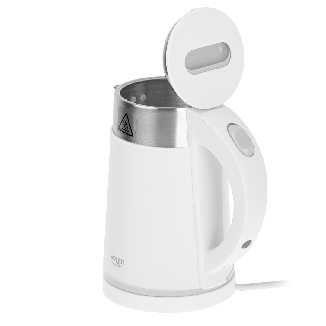 ADLER Electric Kettle 0.6L 800W Black AD 1372w