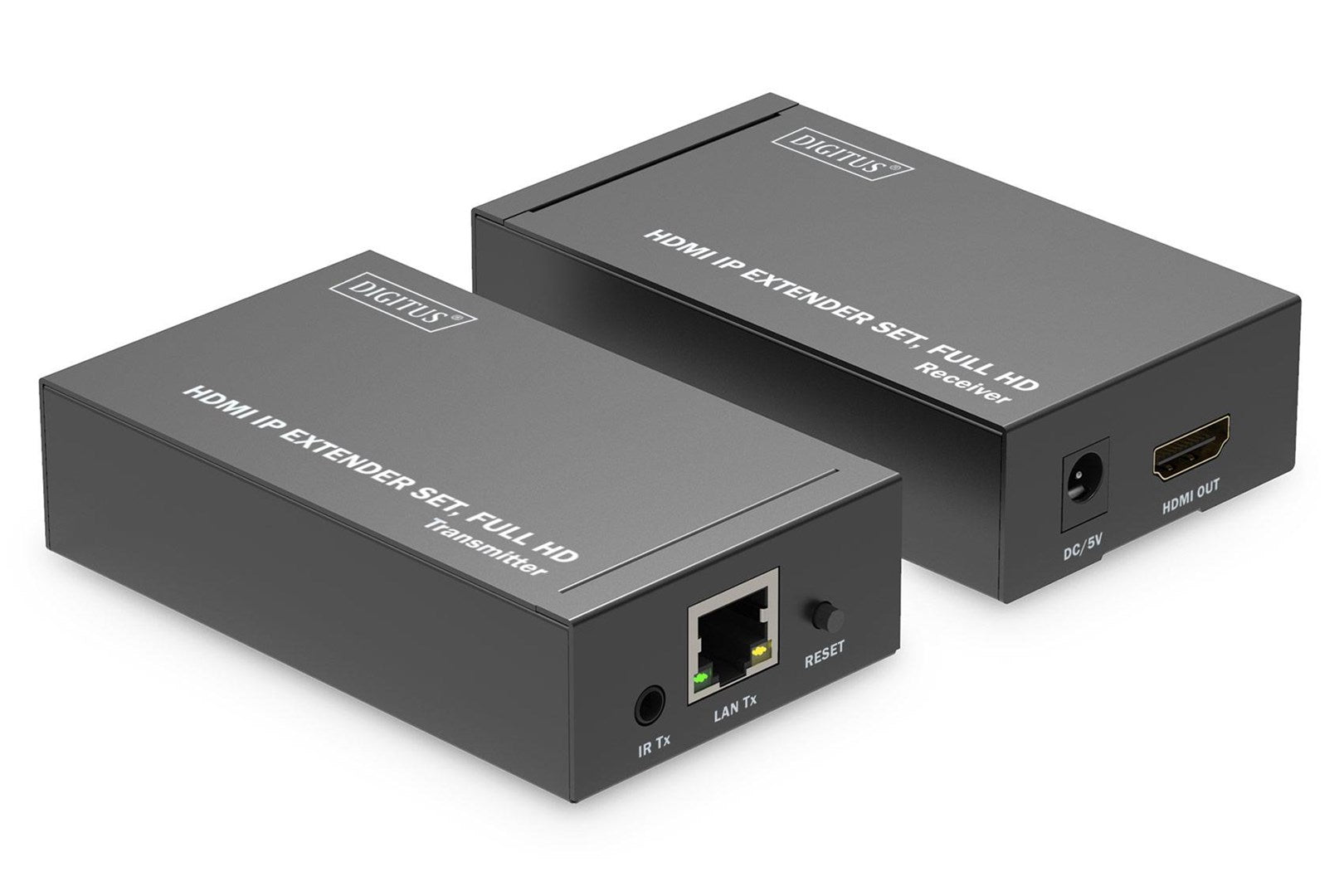 DIGITUS HDMI IP Extender Set Full HD 120 m/1080p/1.65Gbps (DS-55517)
