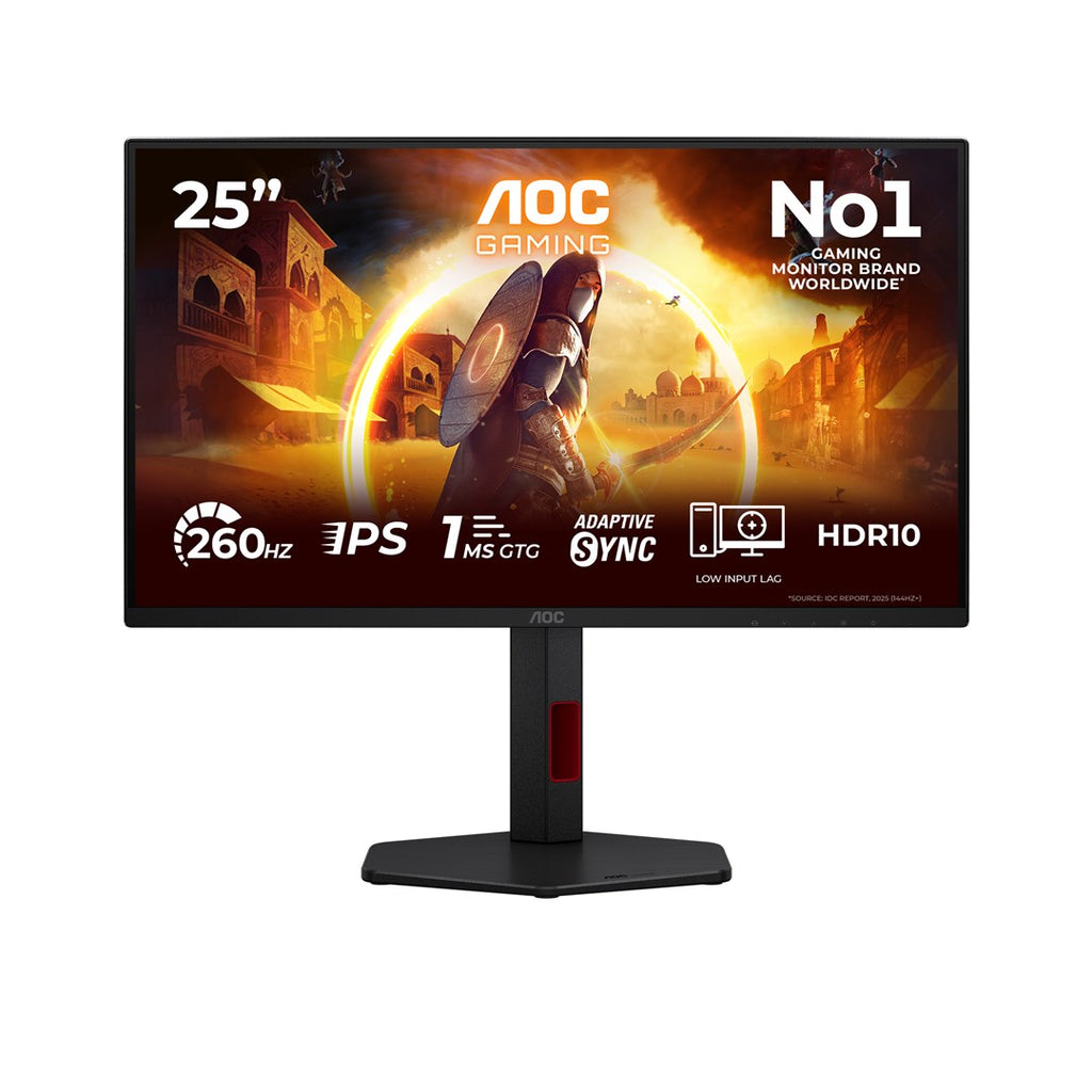 AOC G4 25G4ZR computer monitor 62.2 cm (24.5 ) 1920 x 1080 pixels LCD Black  Red