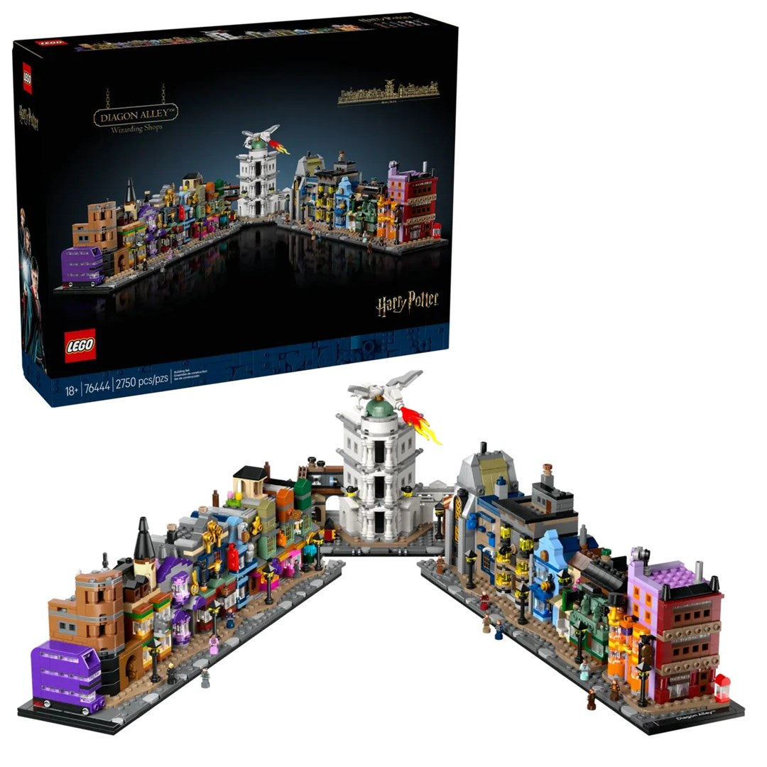 LEGO HARRY POTTER 76444 Diagon Alley Display Model