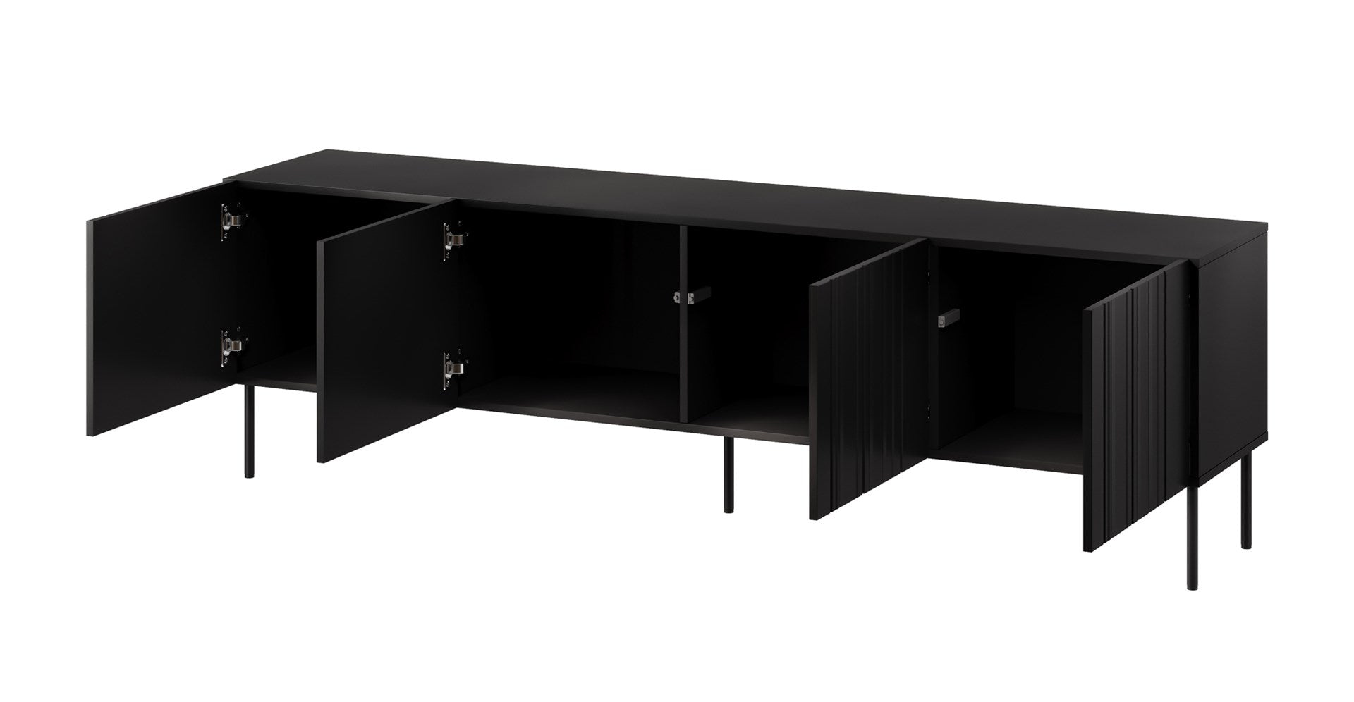 Cama RTV Cabinet ISLA 200x40x60 Matt Black