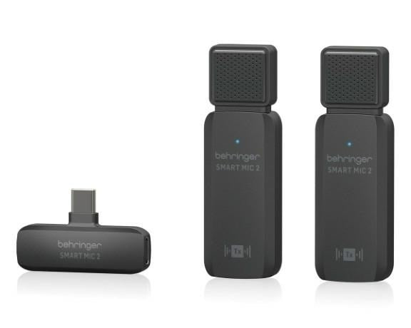Behringer SMART MIC 2 Wireless Microphone System for Smartphones, 180 g
