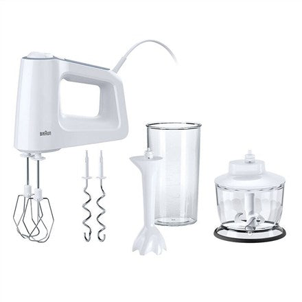 Braun Hand Mixer 500 W 0.6 L 0.5 L HM 3135 WH