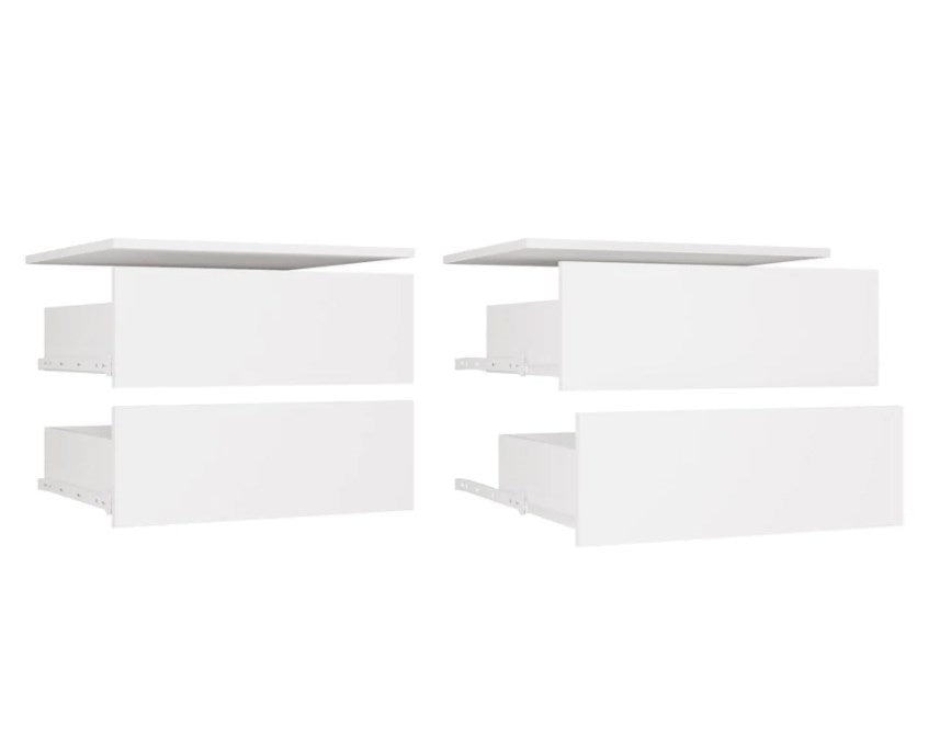 OPENO 2SZ Drawer Unit  2 Drawers  WHITE  for the Wardrobe  for the Bedroom