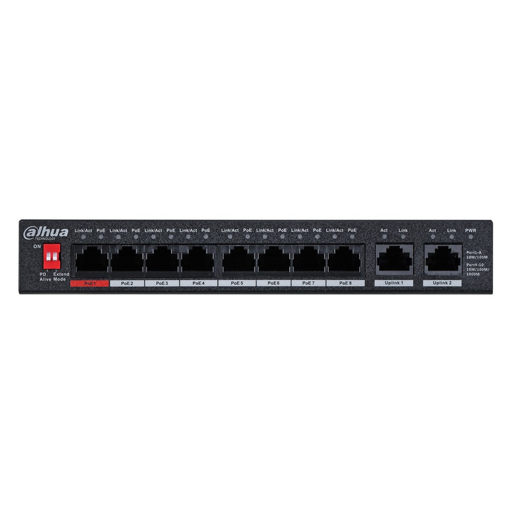 Dahua PFS3010-8ET-96-V2 - Network Switch