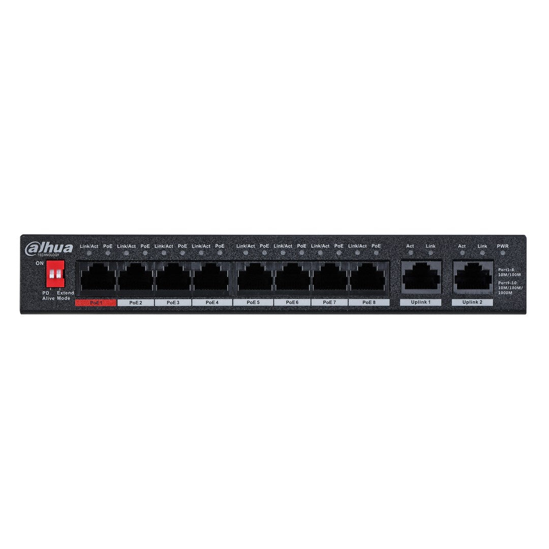 Dahua PFS3010-8ET-96-V2 - Network Switch