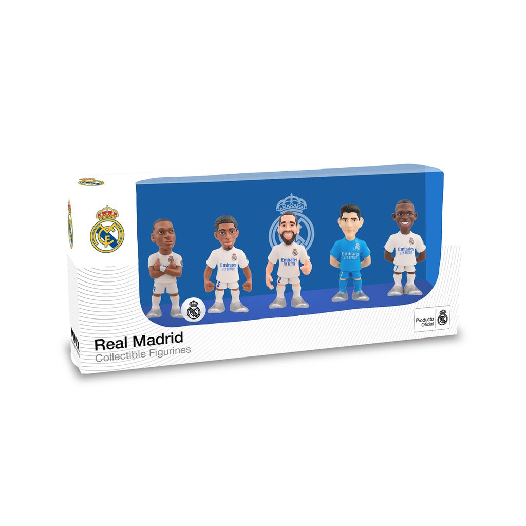 Minix 5-Pack Collectible Figures - Real Madrid Ver.B - 7 cm