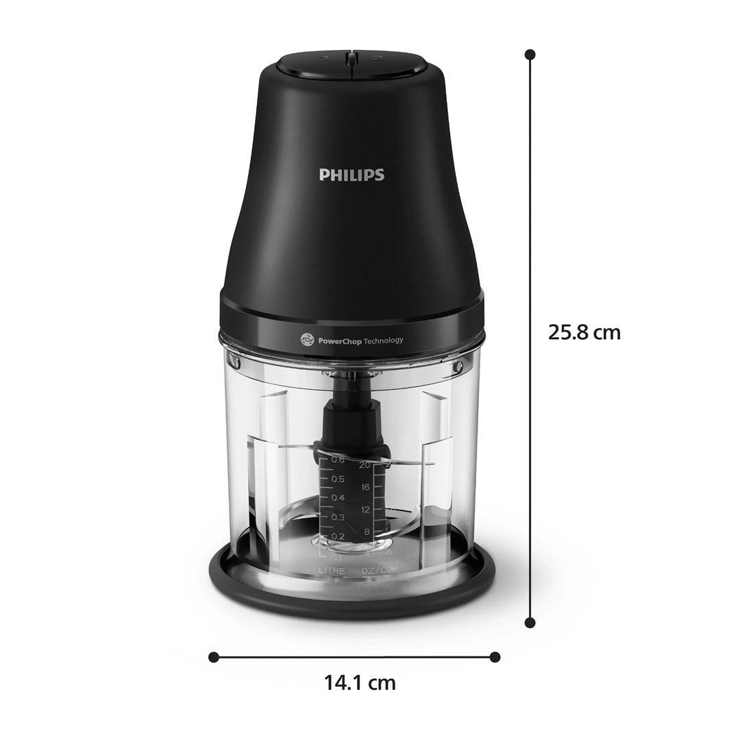 Philips HR1501/00 Vegetable Chopper 450 W Black