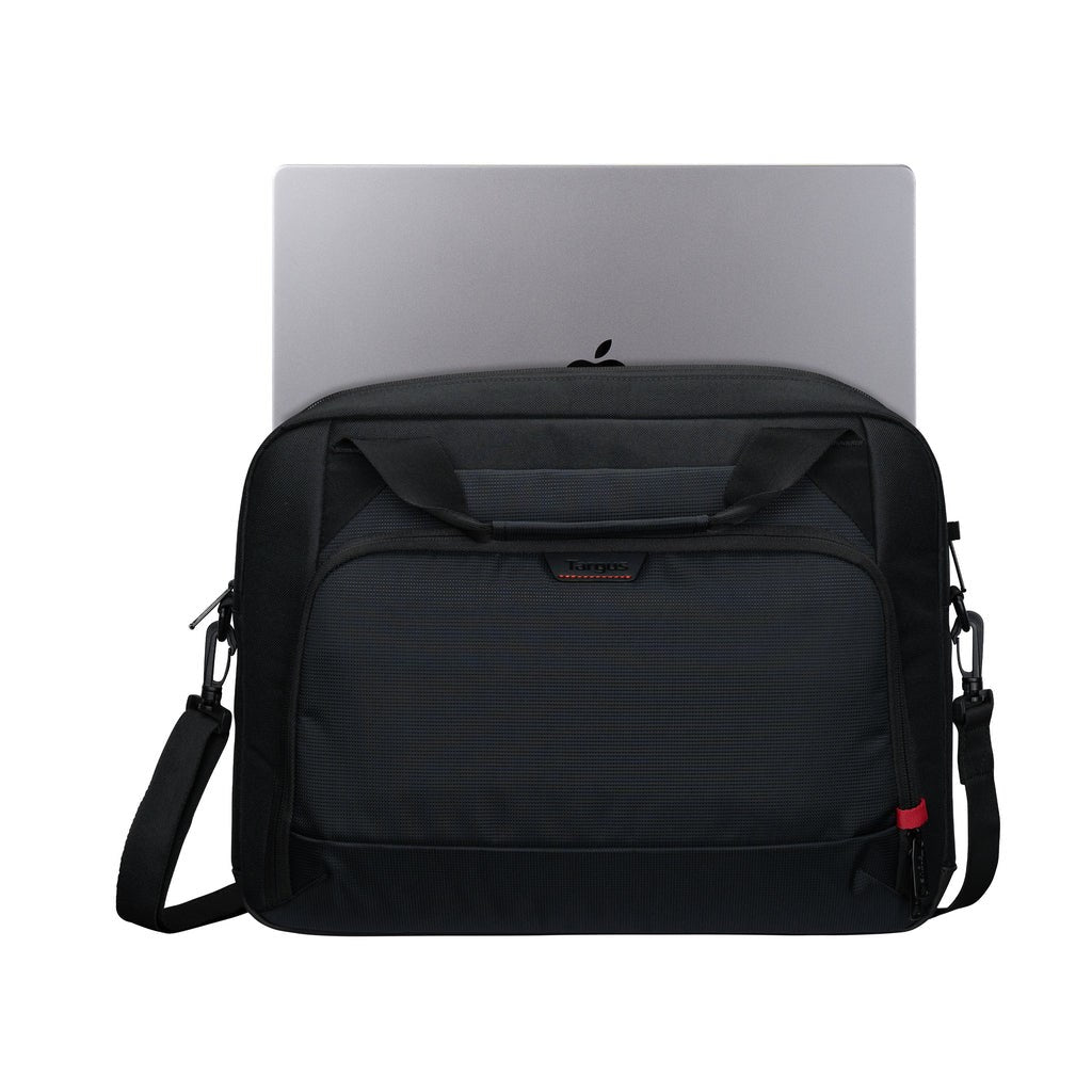 Targus EcoSmart Briefcase Black, Red 40.6 cm (16")