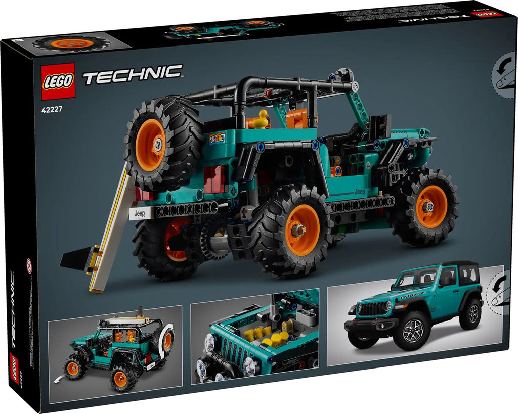 LEGO TECHNIC 42227 Jeep Wrangler Rubicon SUV Building Set | 723 Pieces