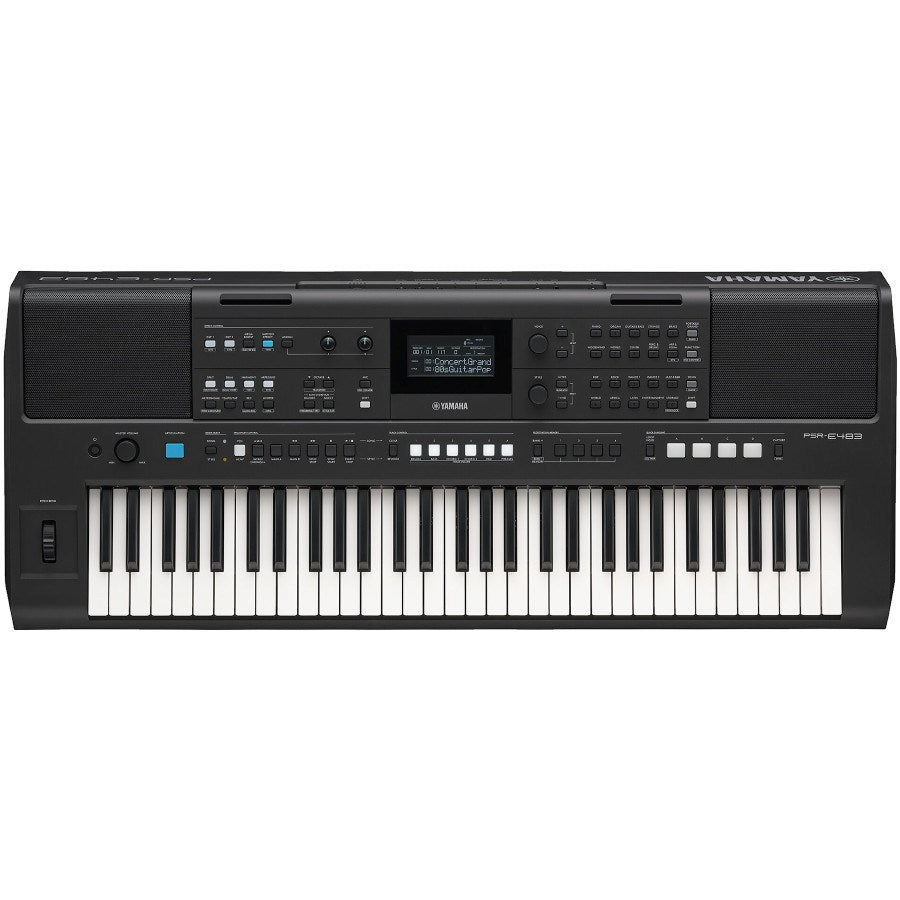 Yamaha PSR-E483 Portable Keyboard 61 Keys 61-key