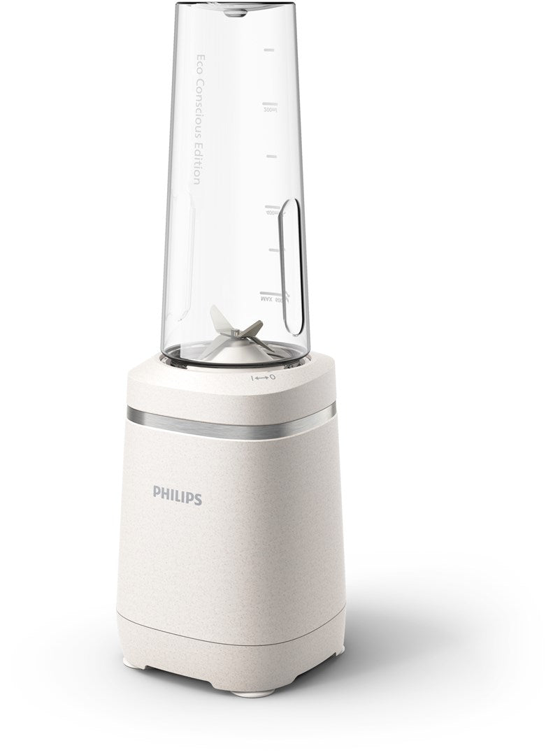 Philips Series 5000 HR2500 Eco Conscious Edition - Stand Mixer - 0.6 Liter - 350 W - Silk White Matte (HR2500/00)