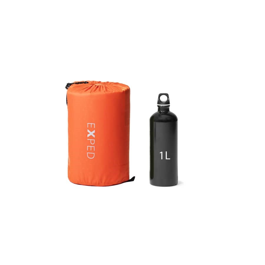 EXPED SIM 3.8 M Self-Inflating Sleeping Mat Orange 1830 mm x 500 mm x 190 mm