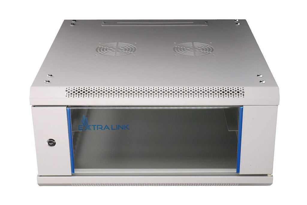 Extralink Rackmount Cabinet 4U 600x600 Grey Wall-Mounted