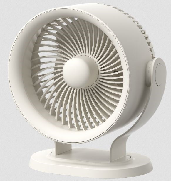 Maestro USB Desk Fan BT-003 - Silent Operation, 3 Speed Settings, White