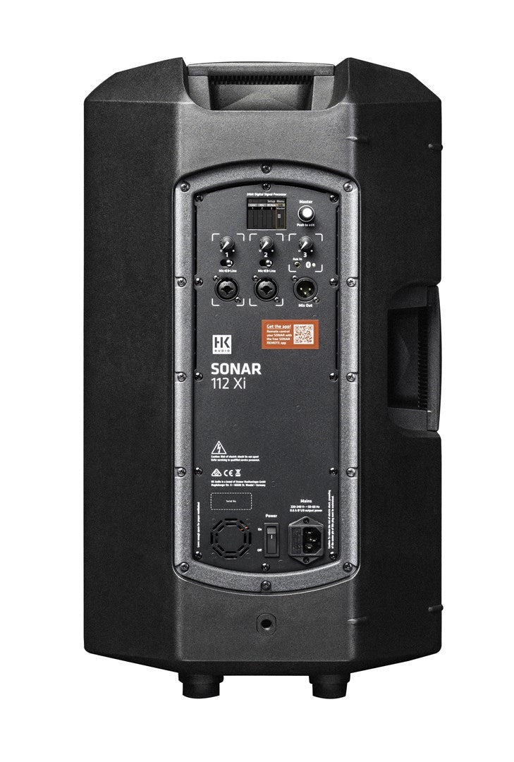 HK AUDIO Active Loudspeaker 2-Way 1200 W Bluetooth 54-20000 Hz Model 1007844