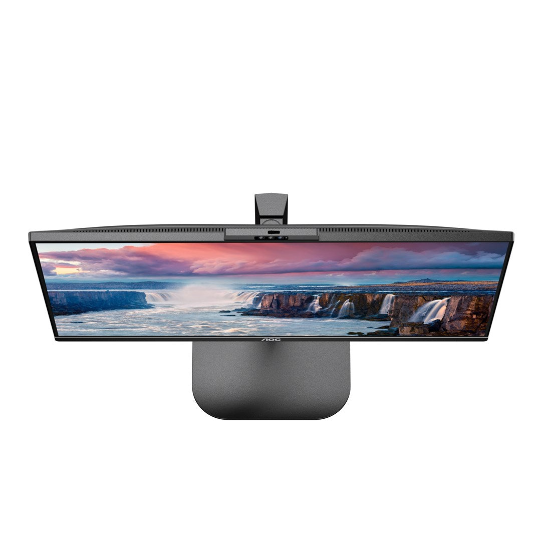 AOC V5 24V5CW/BK 23.8-inch Full HD LCD Monitor - 1920 x 1080 Resolution