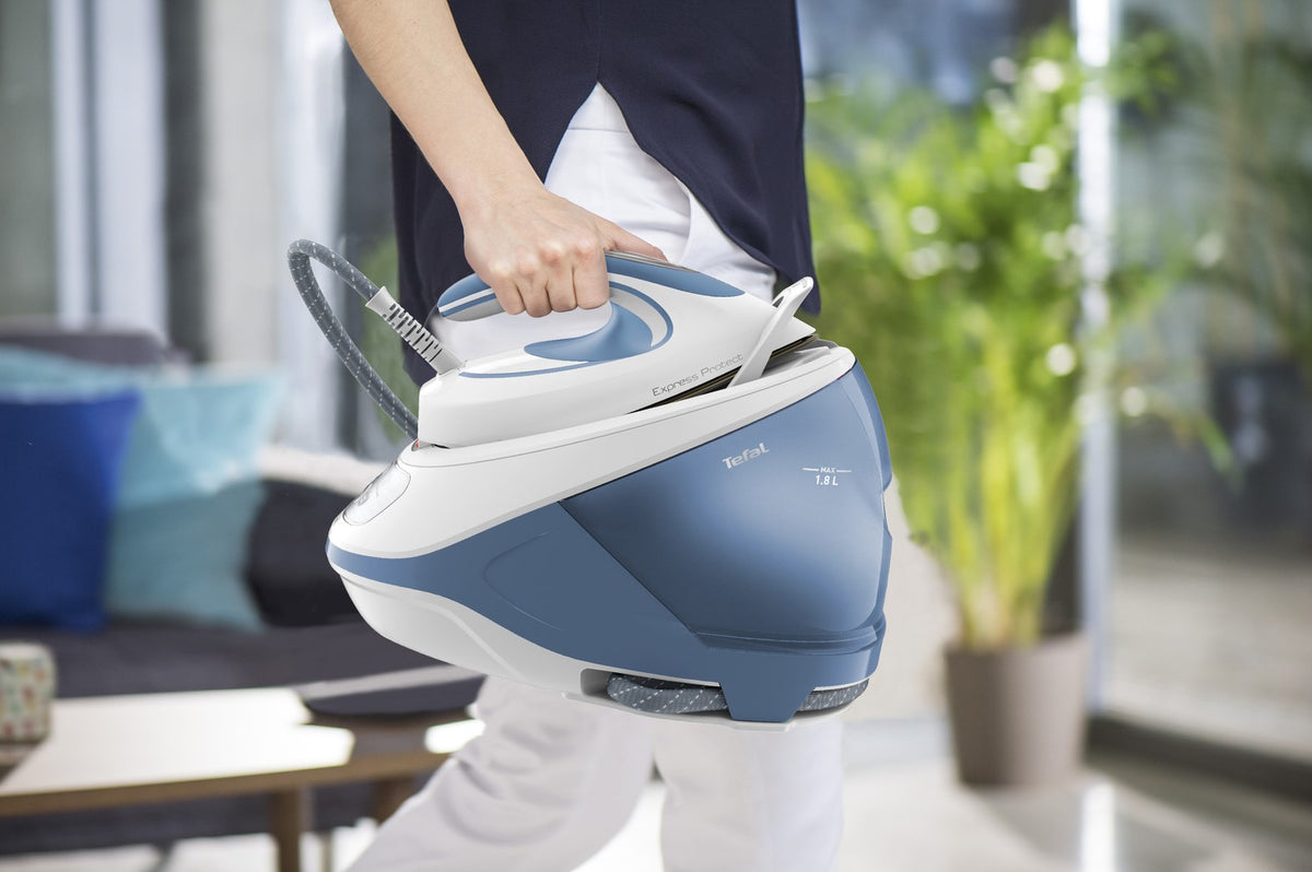 Tefal Express Protect SV9202 2800 W 1.8 L Durilium AirGlide Autoclean soleplate White  Blue