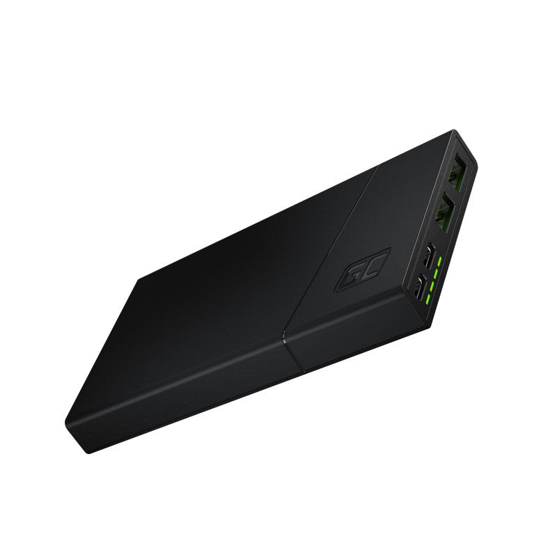 Green Cell Power Bank 10000mAh with Fast Charging - PBGC02S
