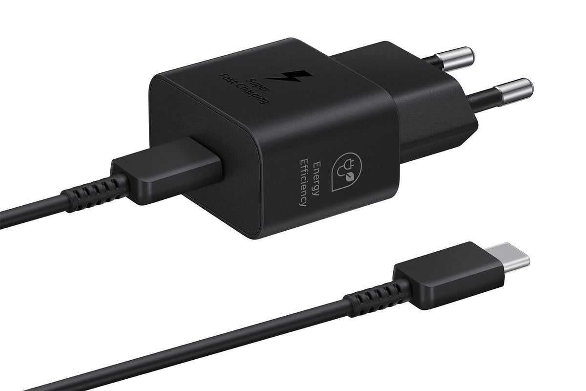 Samsung EP-T2510 Smartphone Charger Black AC USB Fast Charging Indoor