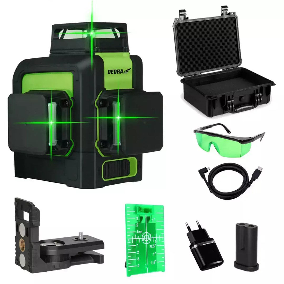 Dedra MC0904 Surface Laser Green 30 m