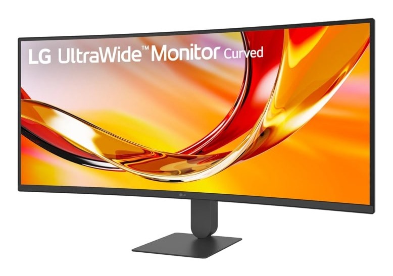 LG 34 Inch UltraWide™ WQHD 144Hz HDR10 Curved Monitor Black