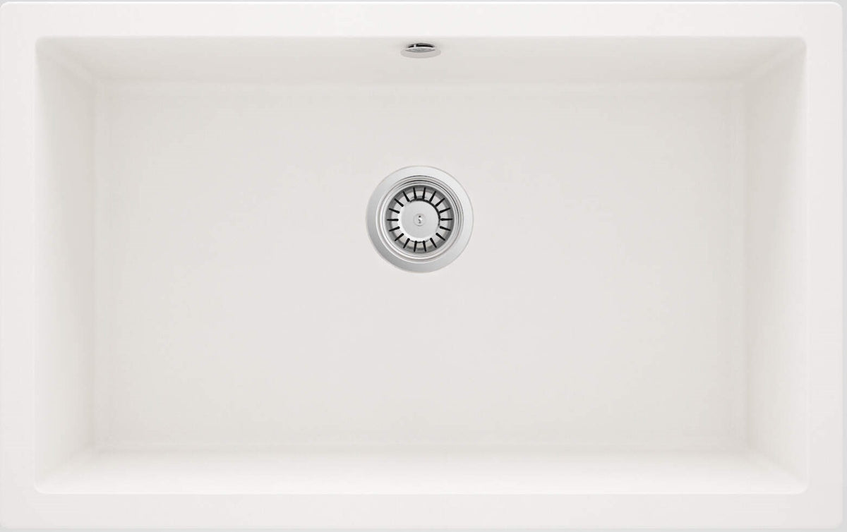 Deante 1-Bowl Wall-Hung Granite Sink Under-Mount