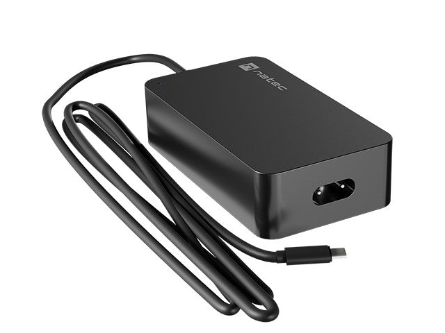 NATEC Power Supply Charger USB-C 65W 110-240V NZU-2361