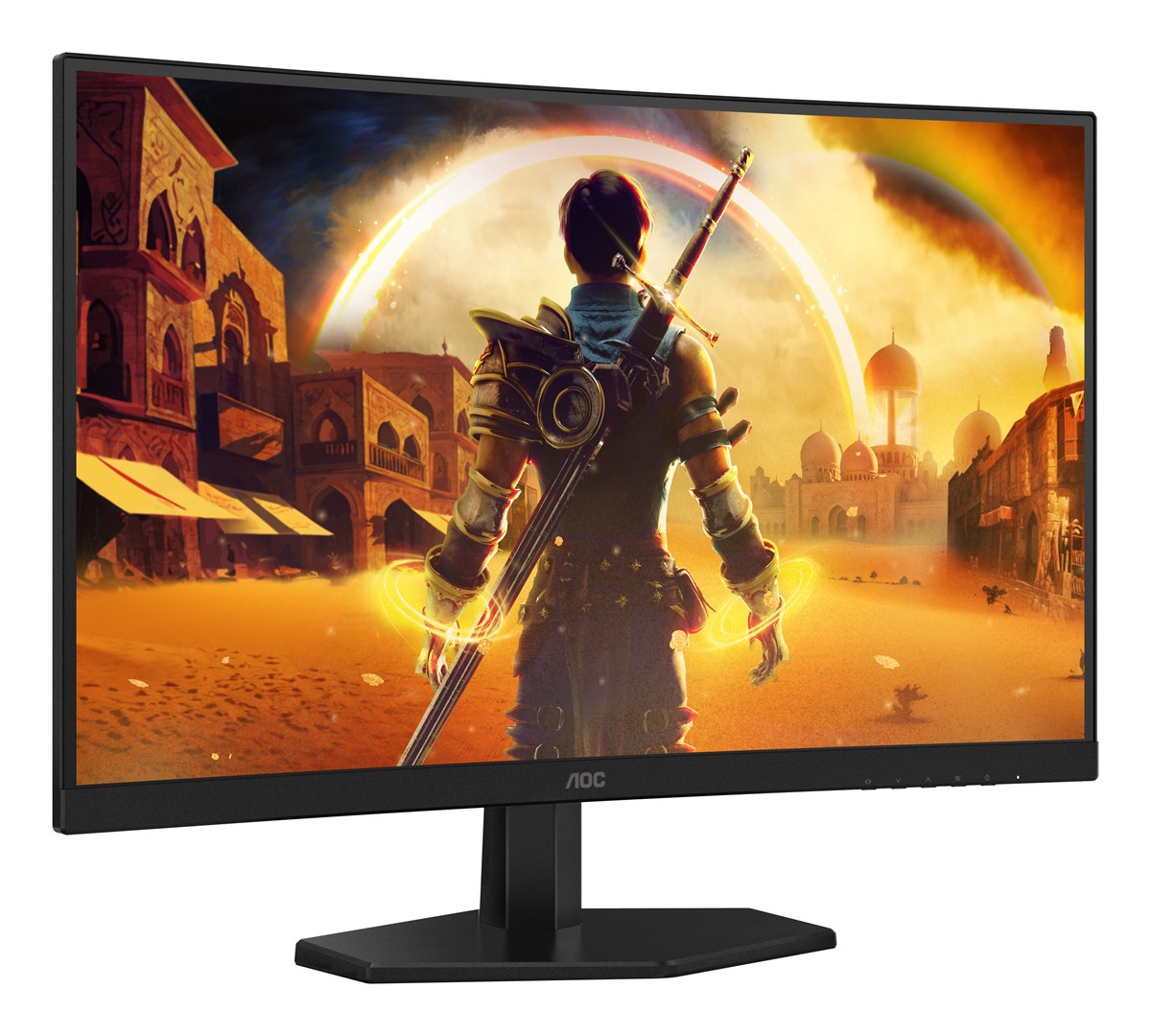 AOC G4 27" IPS FHD 180Hz Monitor 1920 x 1080 Black, Red | Model: C27G42FE