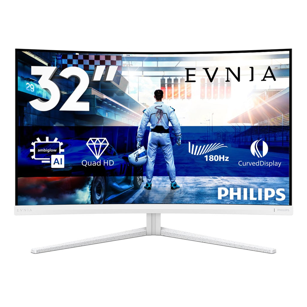 Philips 32M2C5501 Computer Monitor 31.5" Quad HD White