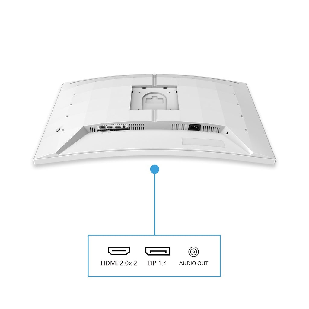 Philips 32M2C5501 Computer Monitor 31.5" Quad HD White