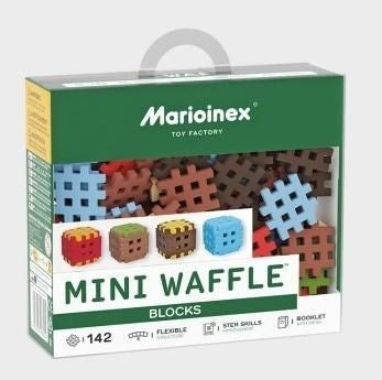 Marioinex Mini Waffle Building Blocks Set 206 Pieces 908419