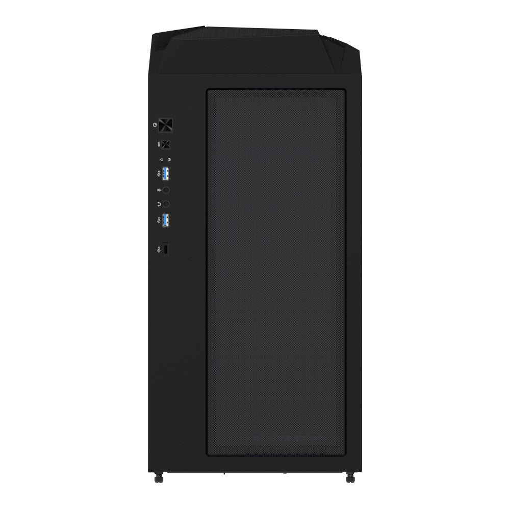 GIGABYTE C301 GLASS Midi Tower Case Black GB-C301G