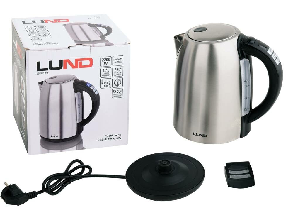 TOYA LUND 68194 Electric Kettle 2200W