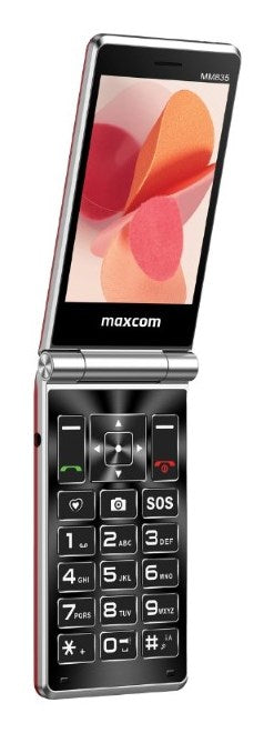 Maxcom Comfort MM835 Mobile Phone 8.89 cm (3.5") Purple Senior Phone MM835L4GPURPLE